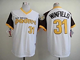 San Diego Padres #31 Dave Winfield White 1978 Mitchell And Ness Throwback Stitched MLB Jersey Sanguo,baseball caps,new era cap wholesale,wholesale hats